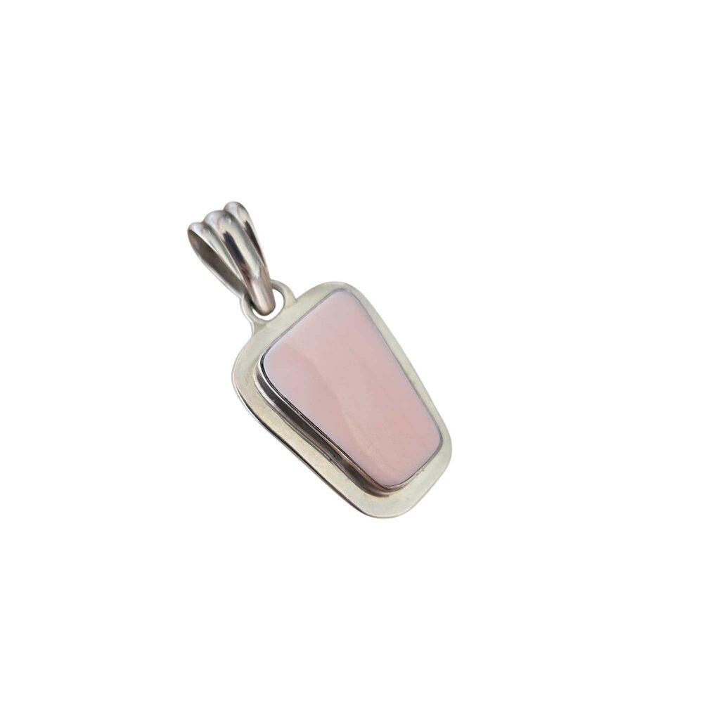 PINK QUARTZ PENDANT .925