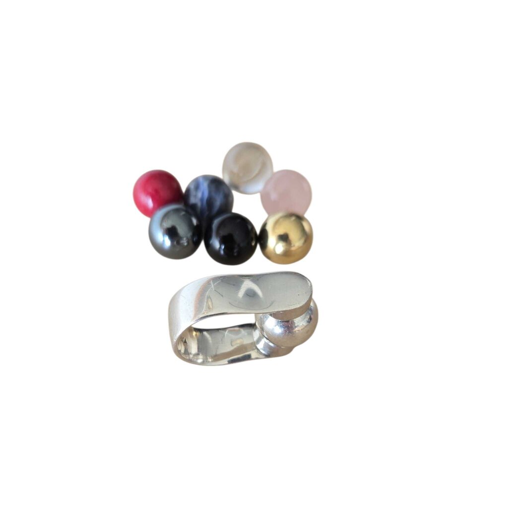 vintage SILPADA BALL RING set sz 5.5