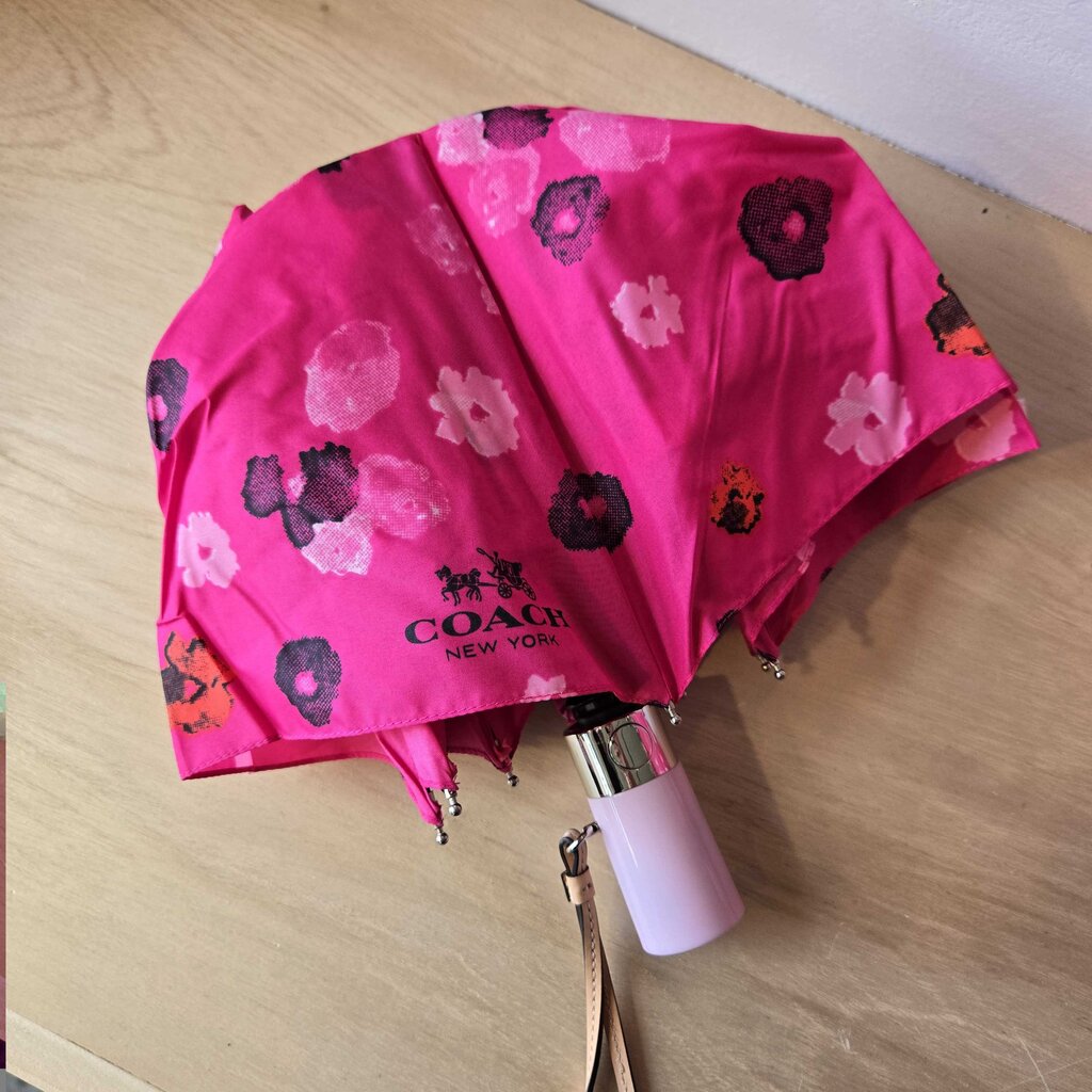 COACH FLORAL mini print UMBRELLA