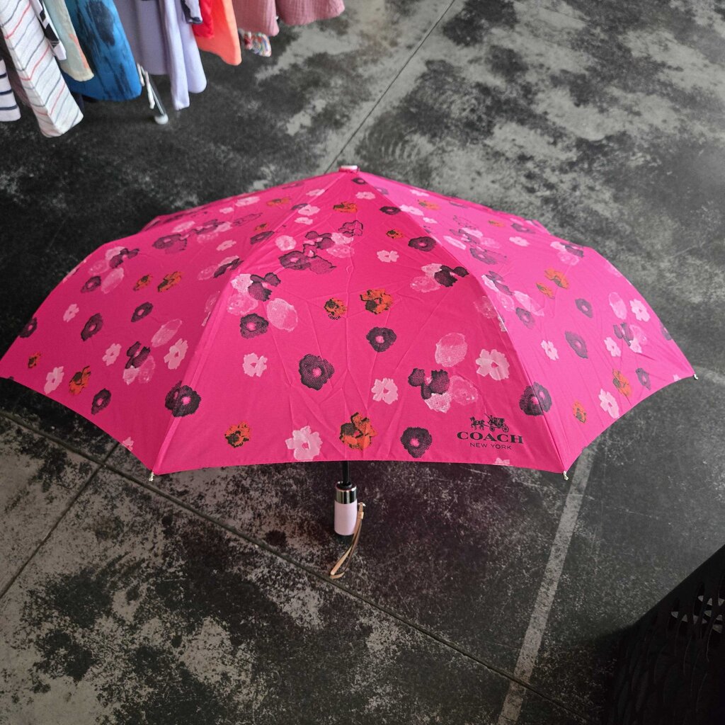 COACH FLORAL mini print UMBRELLA