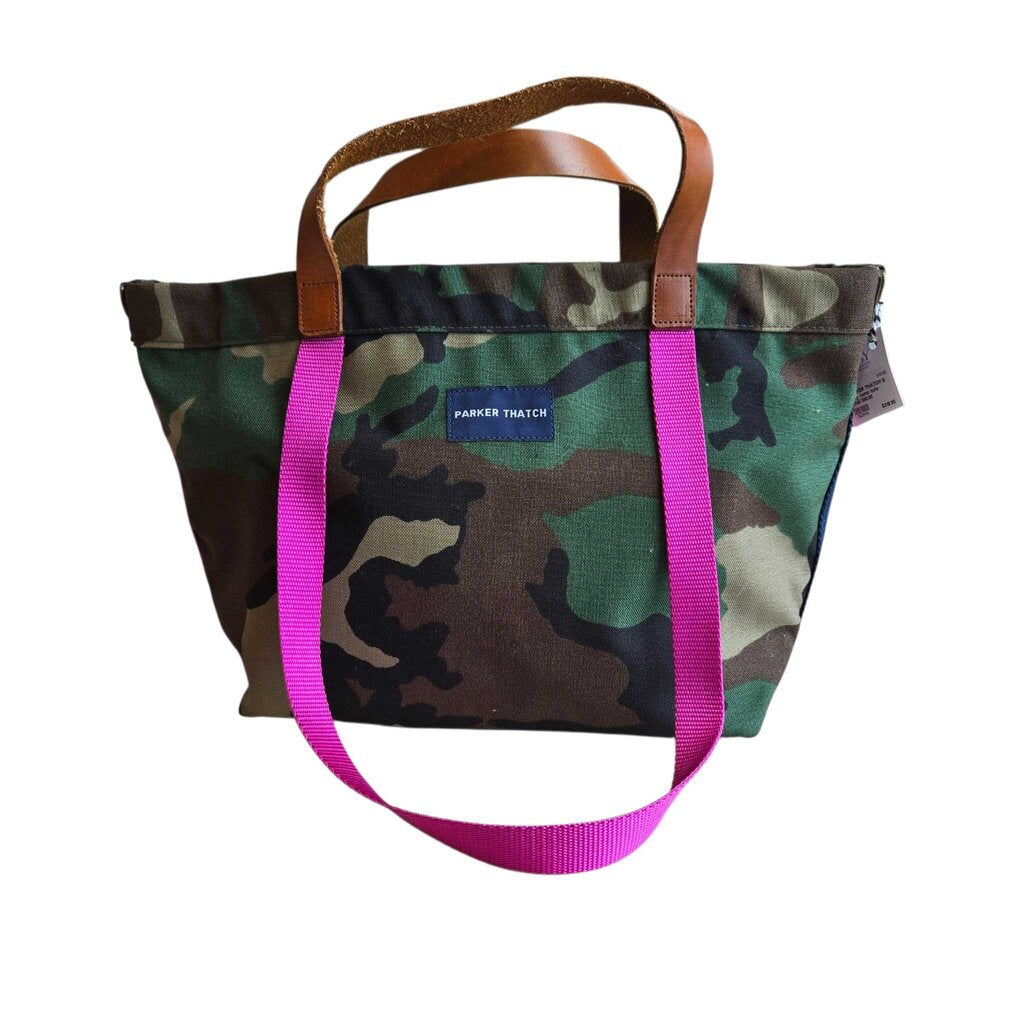 PARKER THATCH lil easy camo tote retail 568.00