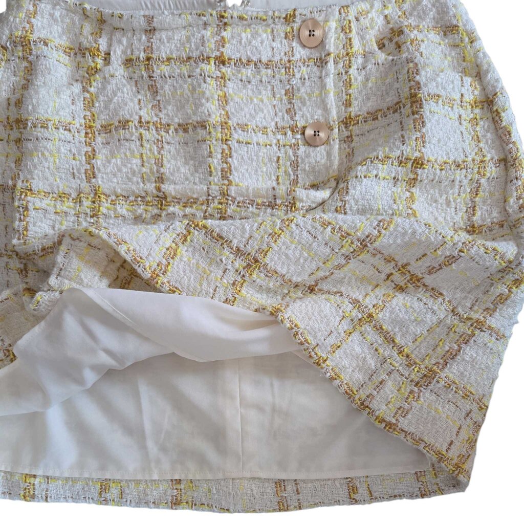 CABI COCO TWEED SKIRT SZ 8