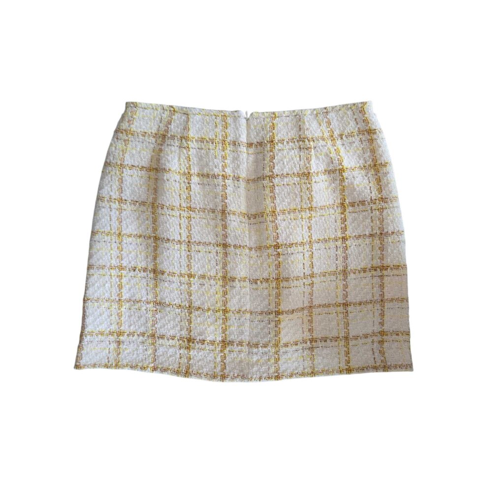 CABI COCO TWEED SKIRT SZ 8