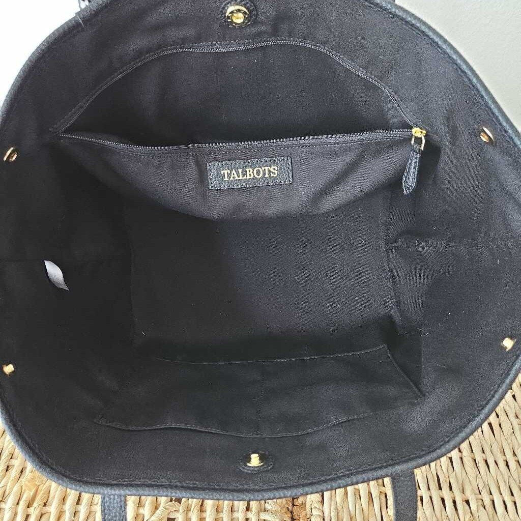 TALBOTS ANIMAL PRINT TOTE