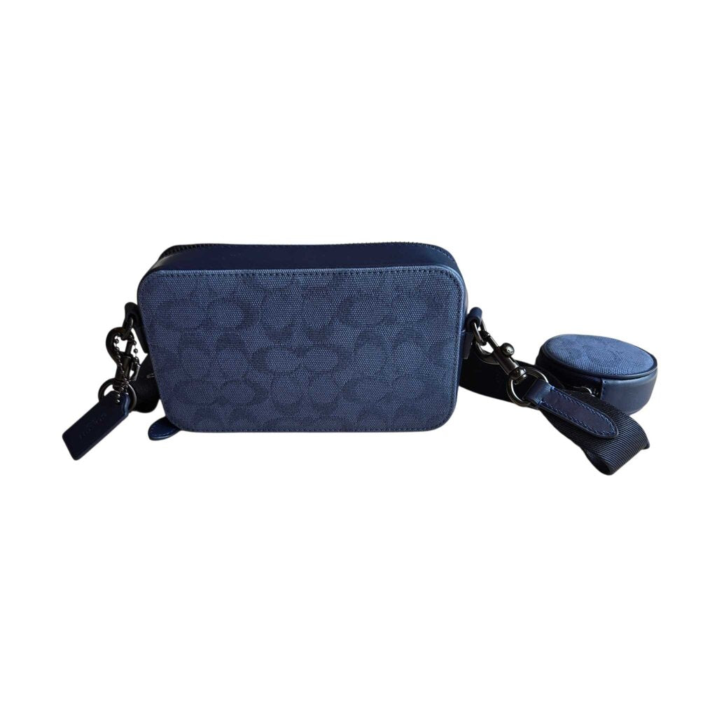 COACH CHARTER Slim Jacquard Messanger Crossbody