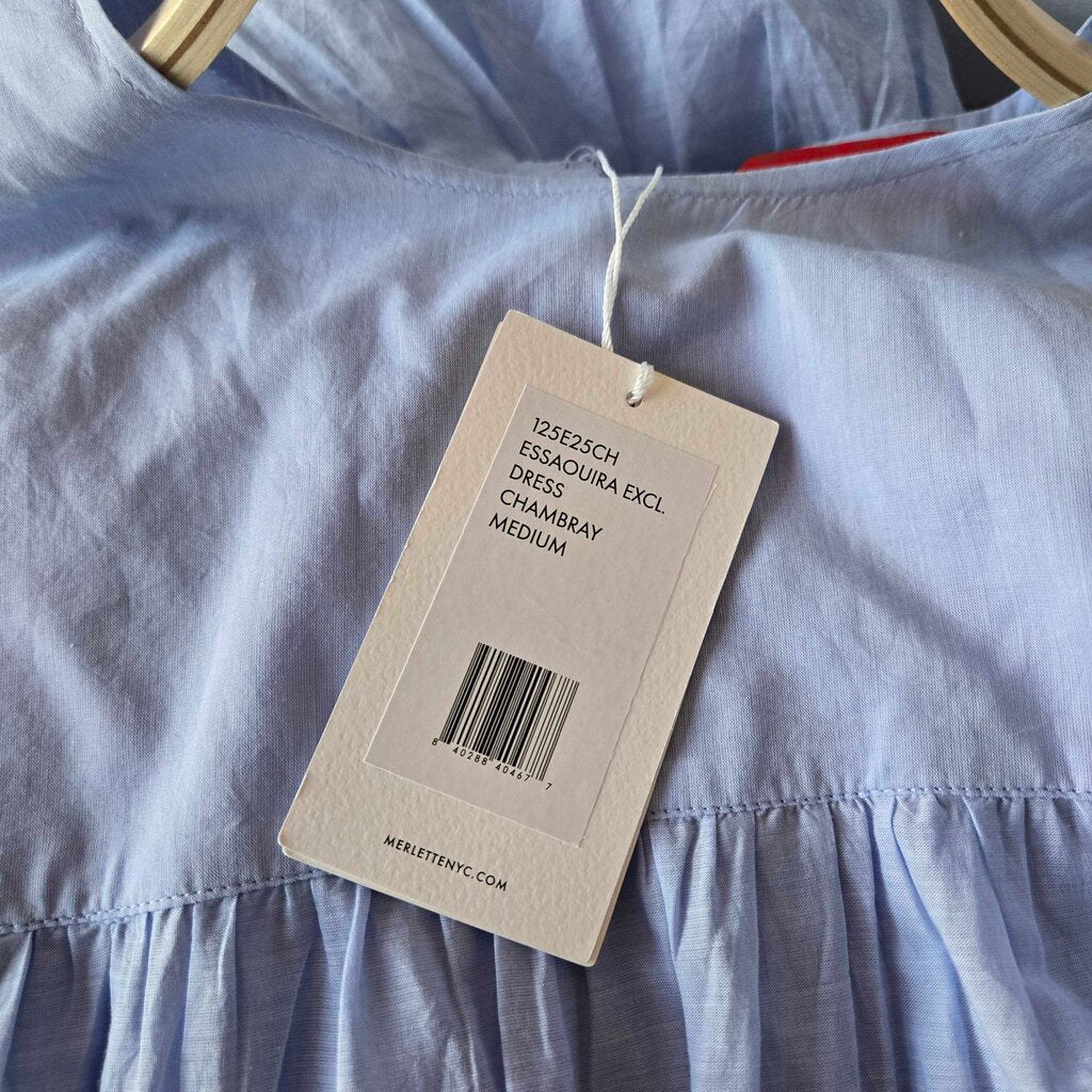 MERLETTE CHAMBRAY SZ MEDIUM new 440.00 W