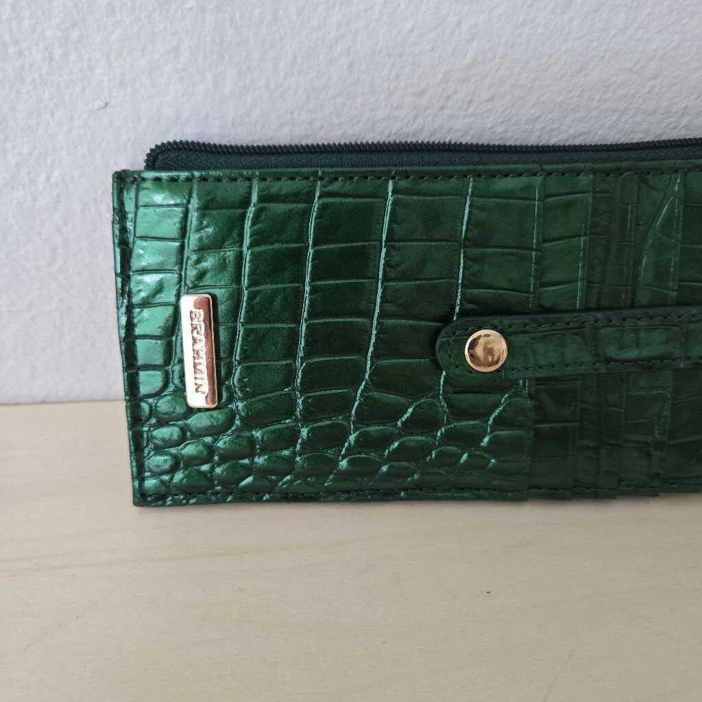 BRAHMIN GREEN WALLET