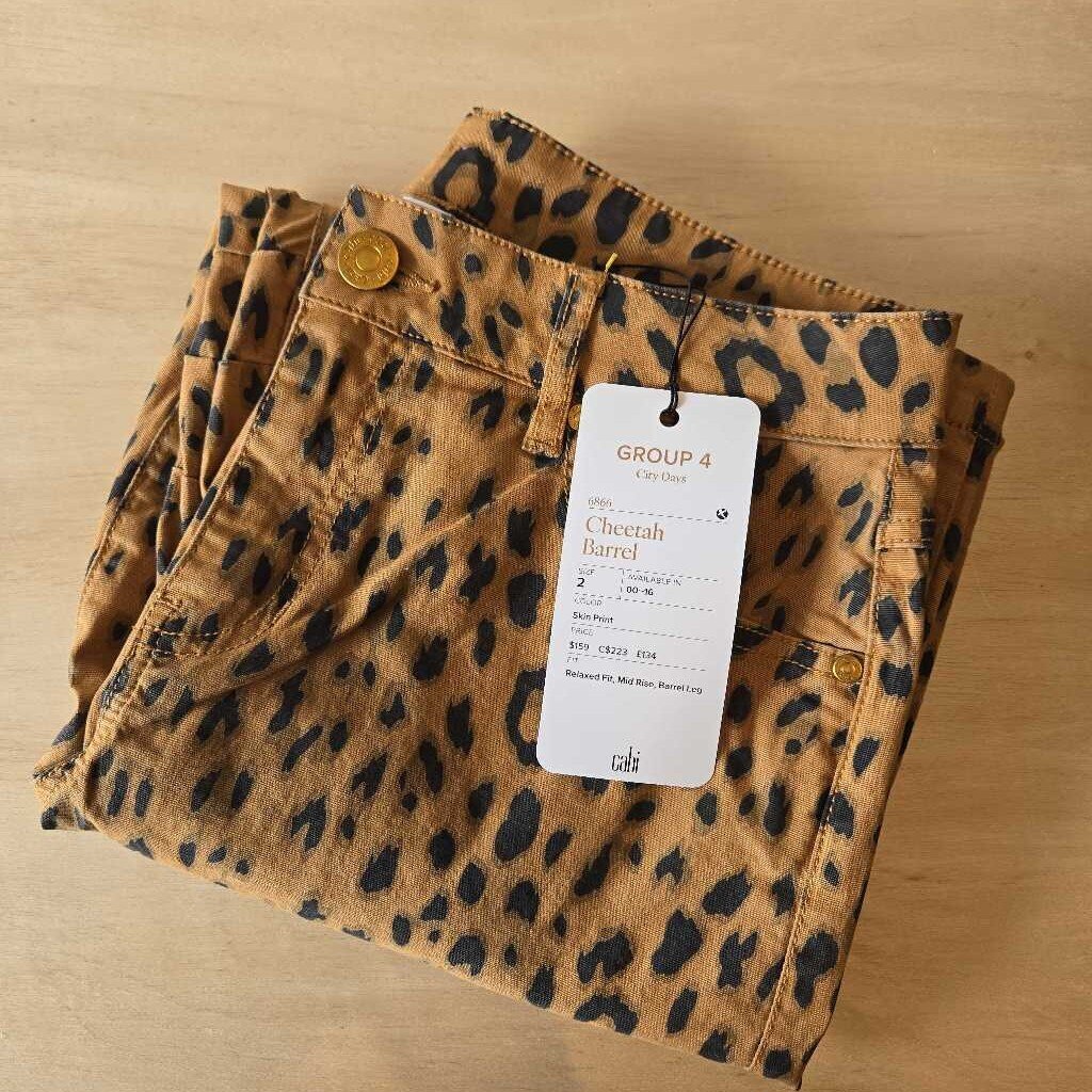 CABI CHEETAH BARREL new 159.00 SZ 2 W