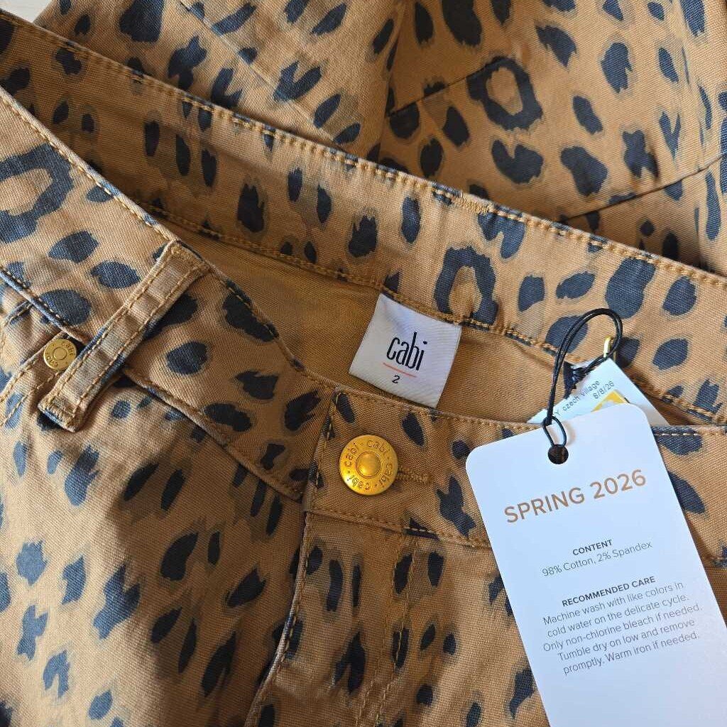 CABI CHEETAH BARREL new 159.00 SZ 2 W
