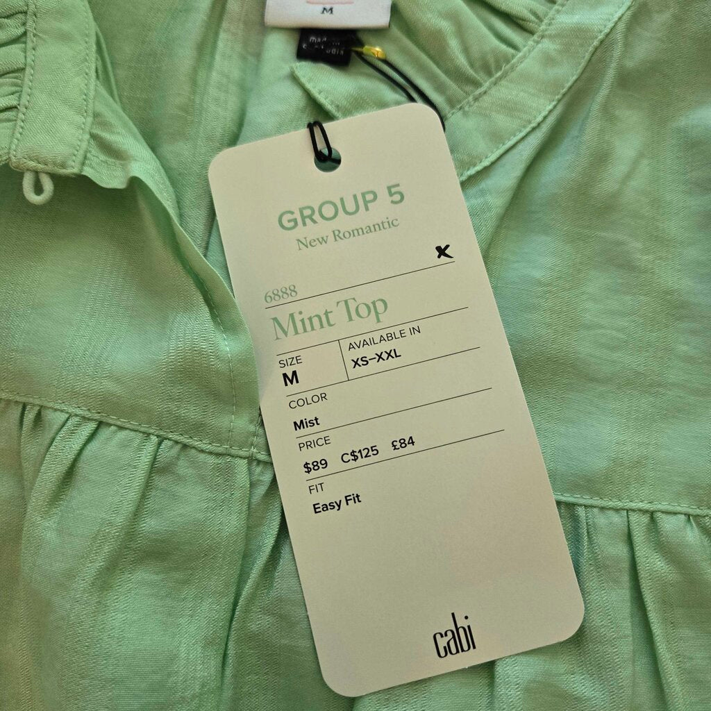 CABI MINT TOP new 89.00 SZ MEDIUM B1