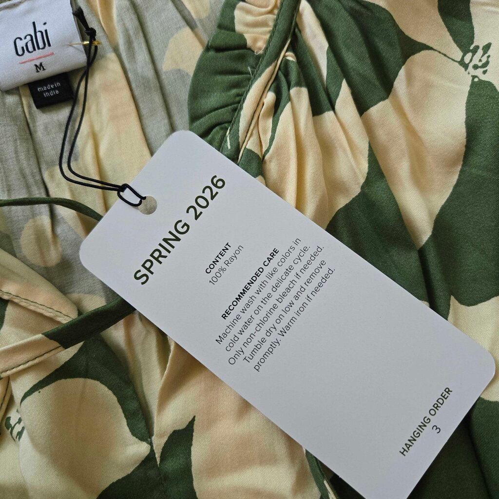 CABI HAVANA DRESS new 149.00 SZ MEDIUM W