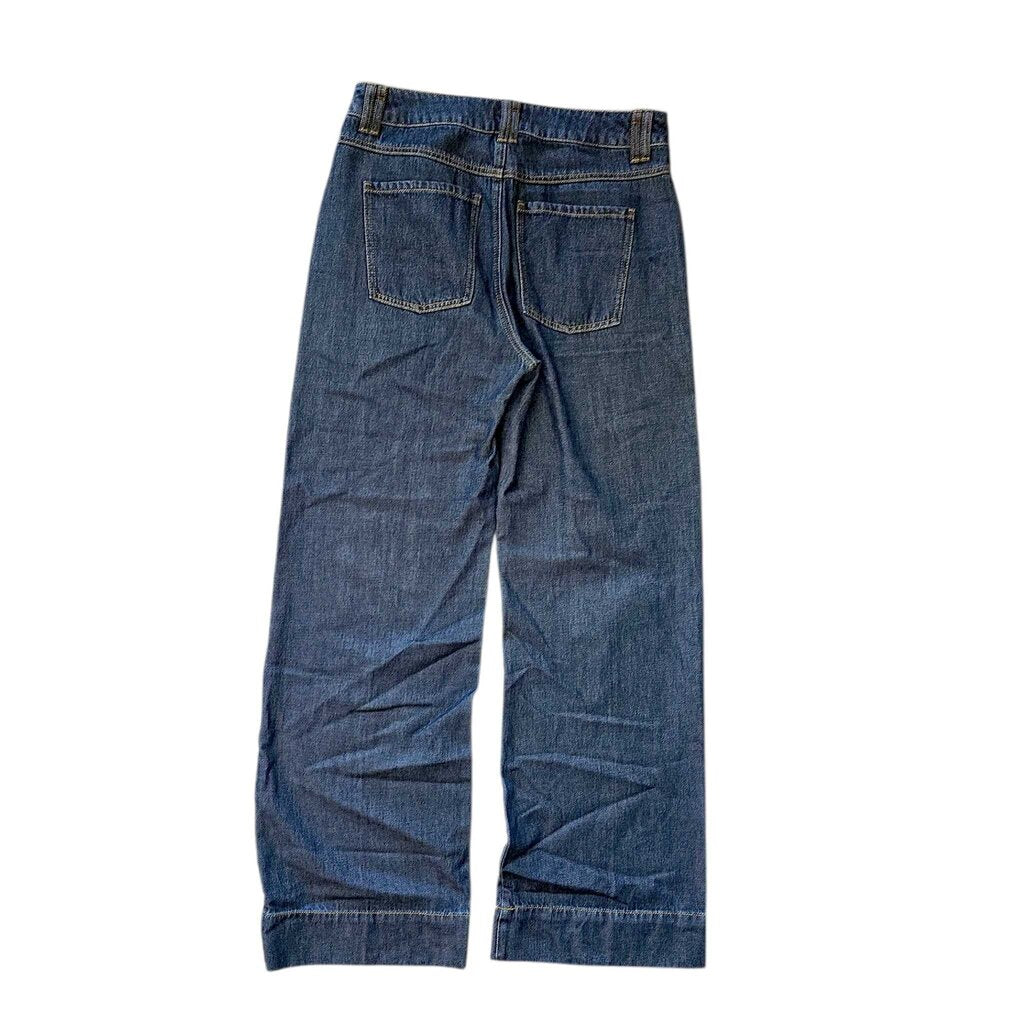 CABI BEAU JEANS SZ 6 LONG retail 159.00 w