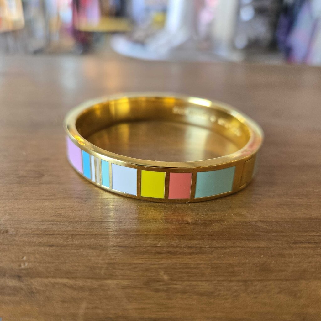KATE SPADE color block bangle