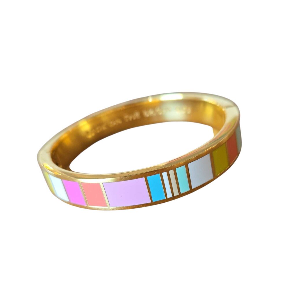 KATE SPADE color block bangle