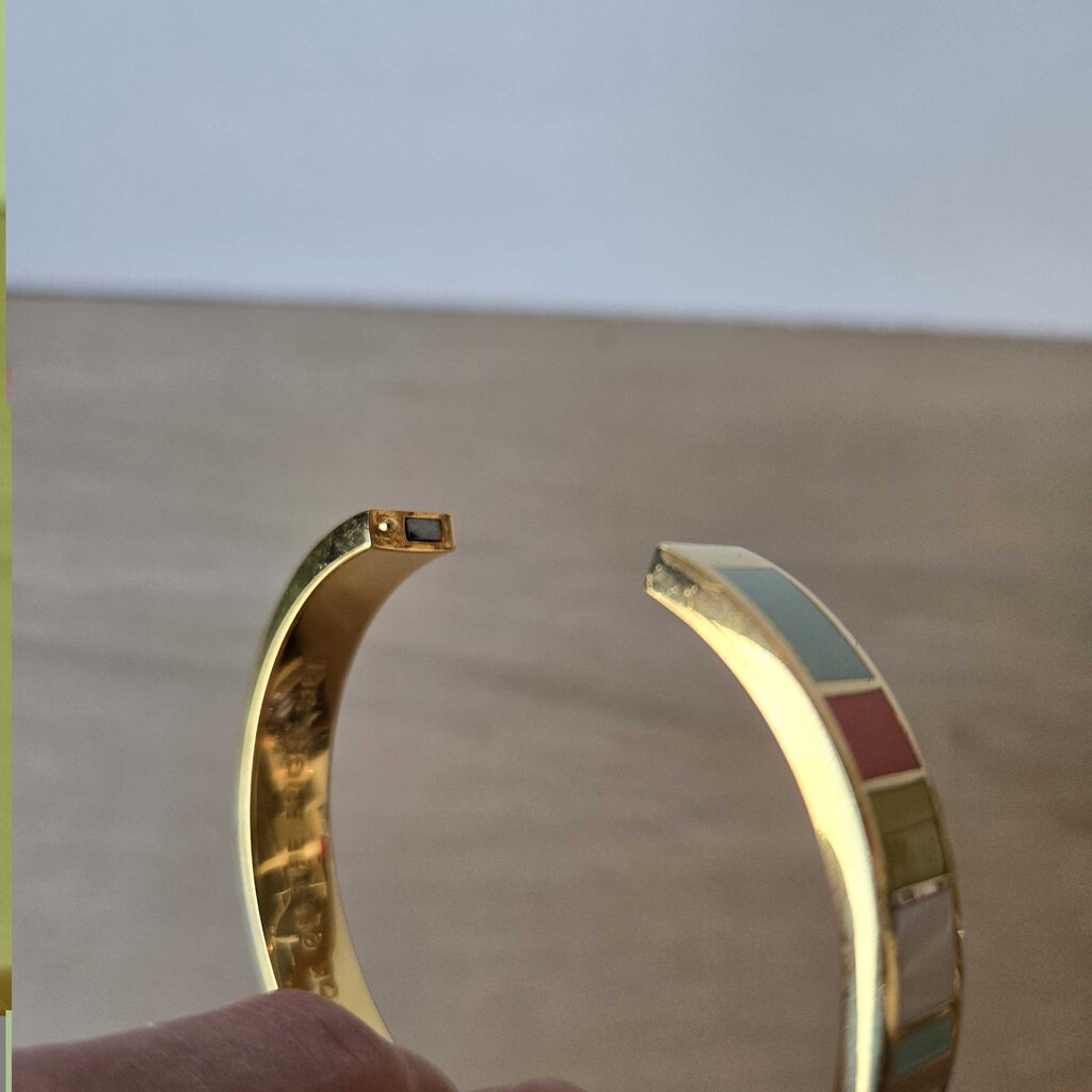 KATE SPADE color block bangle