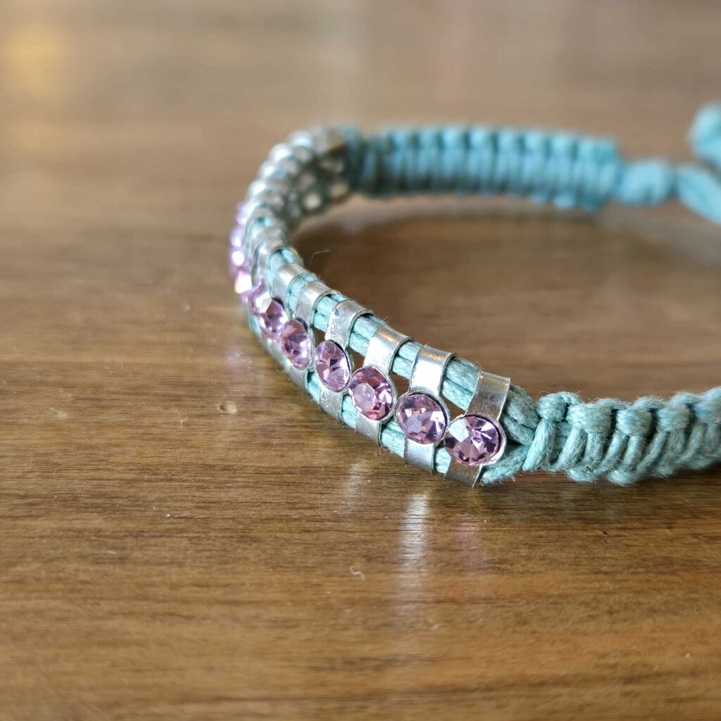 CHAN LU rhinestone bracelet retail 140.00