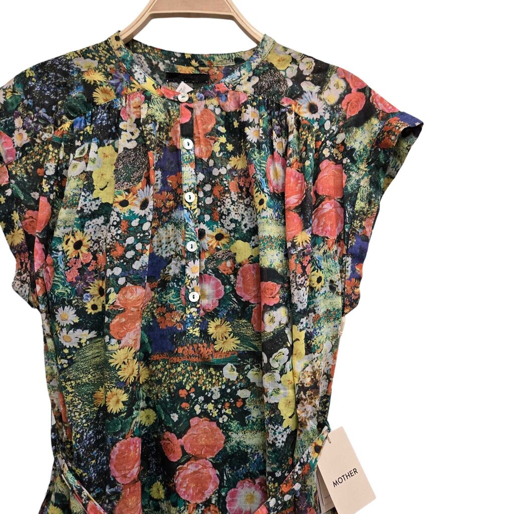MOTHER nwt slow ride shirt dress retail 225.00 SZ SMALL W