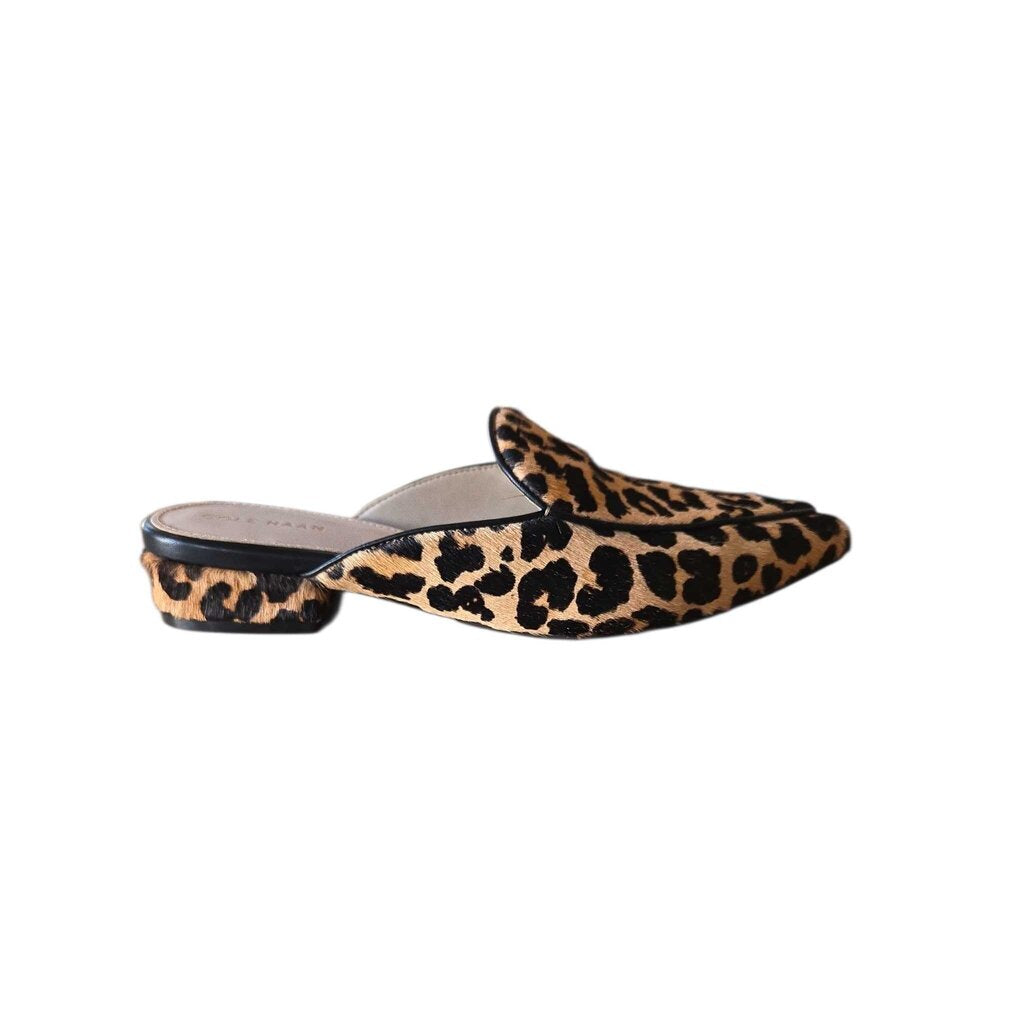 COLE HAAN calf hair MULE SZ 6.5