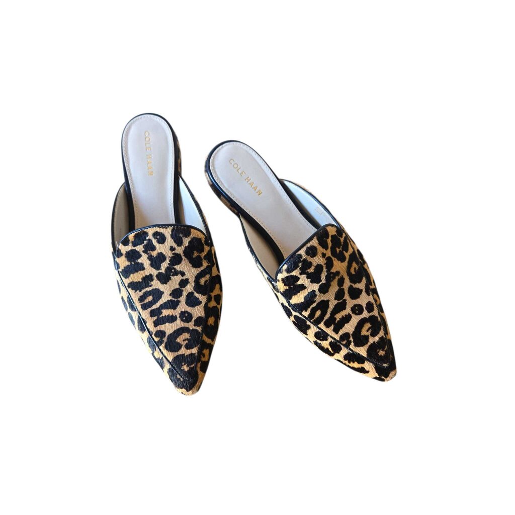 COLE HAAN calf hair MULE SZ 6.5