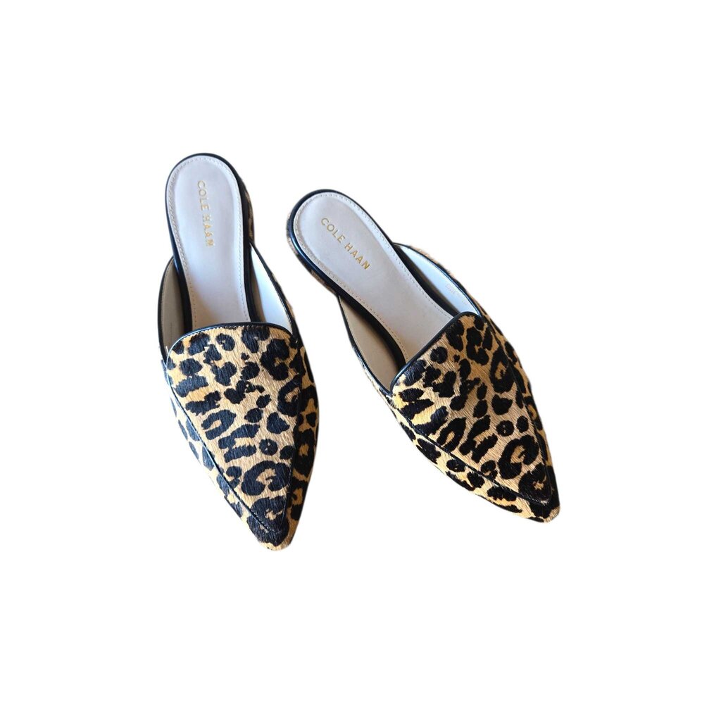 COLE HAAN calf hair MULE SZ 6.5