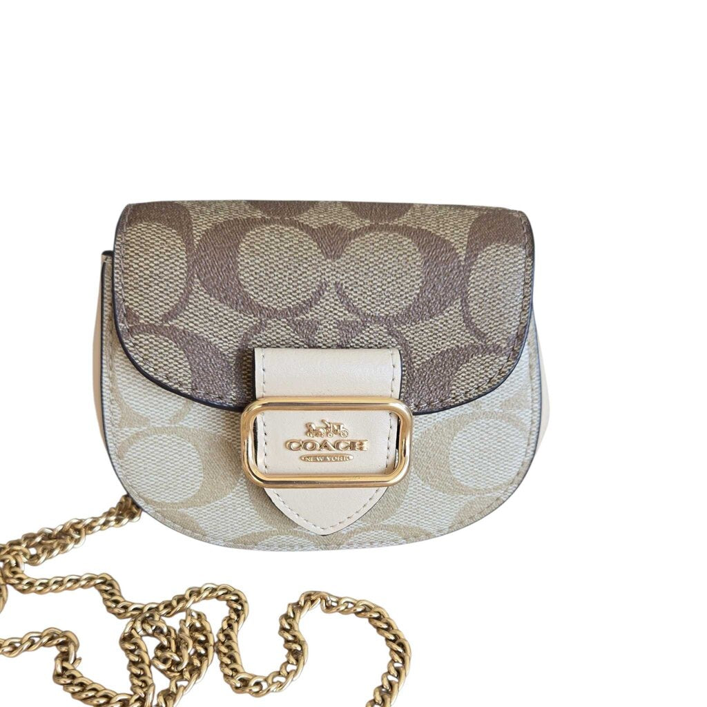 COACH MORGAN CARD CASE w chain