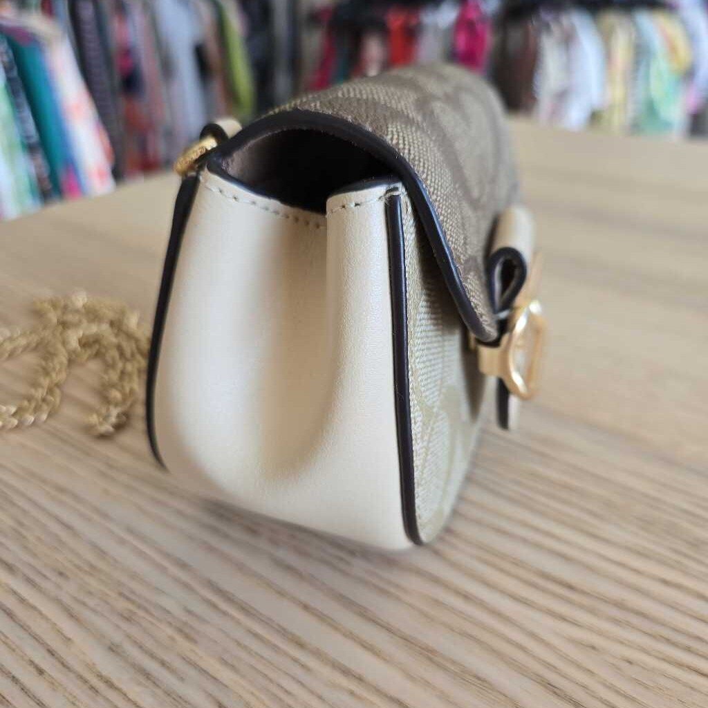 COACH MORGAN CARD CASE w chain