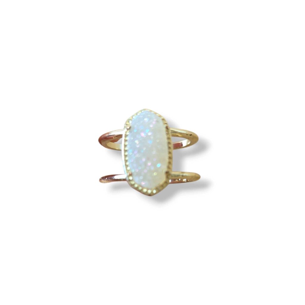 KENDRA SCOTT ELYSE GOLD retail 80.00 SZ 7.5