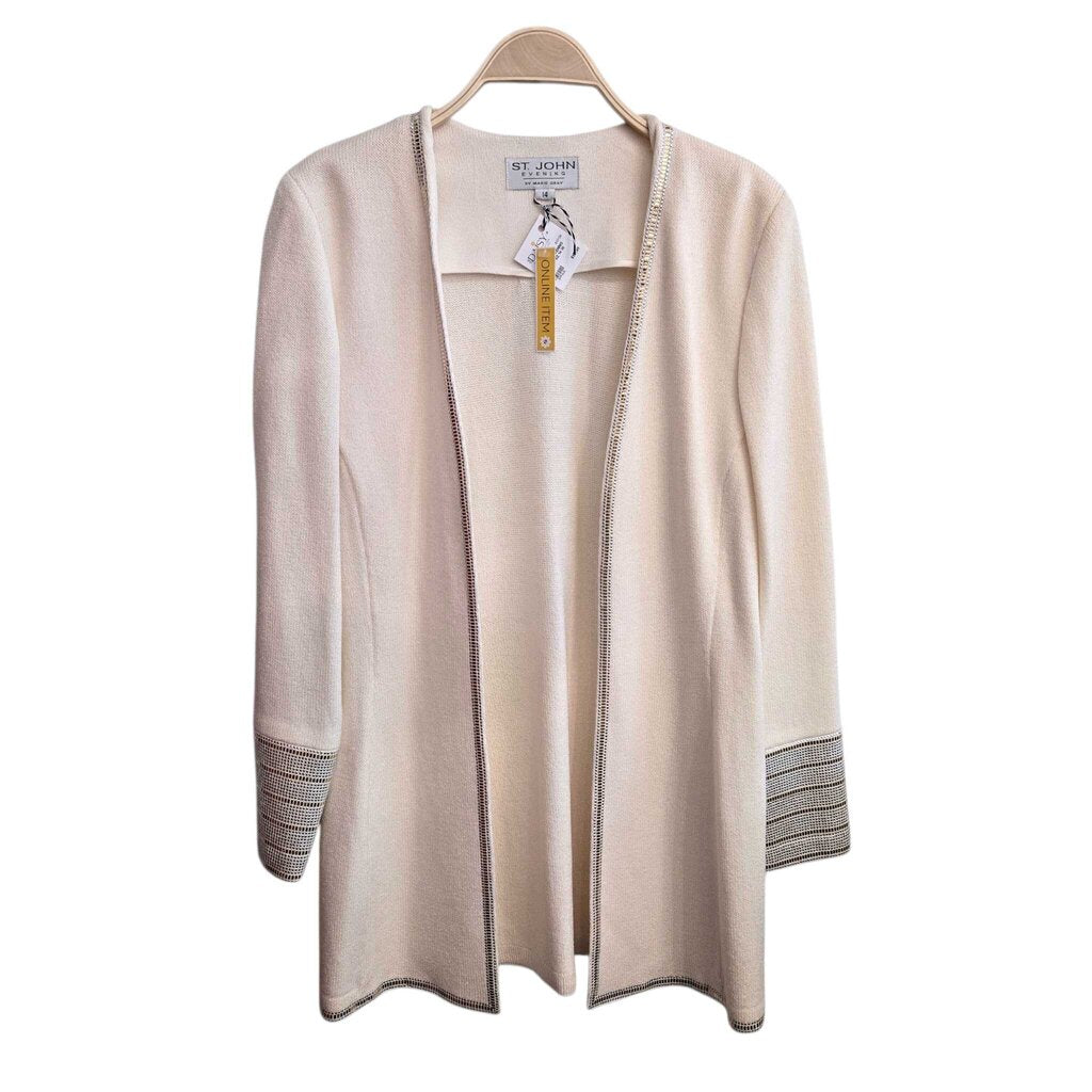 ST. JOHN EVENING JACKET SZ 14 W