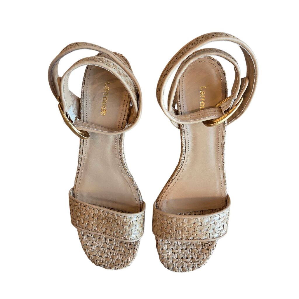 LARROUDE Dolly Verona Low Sandal retail 375.00 SZ 7.5