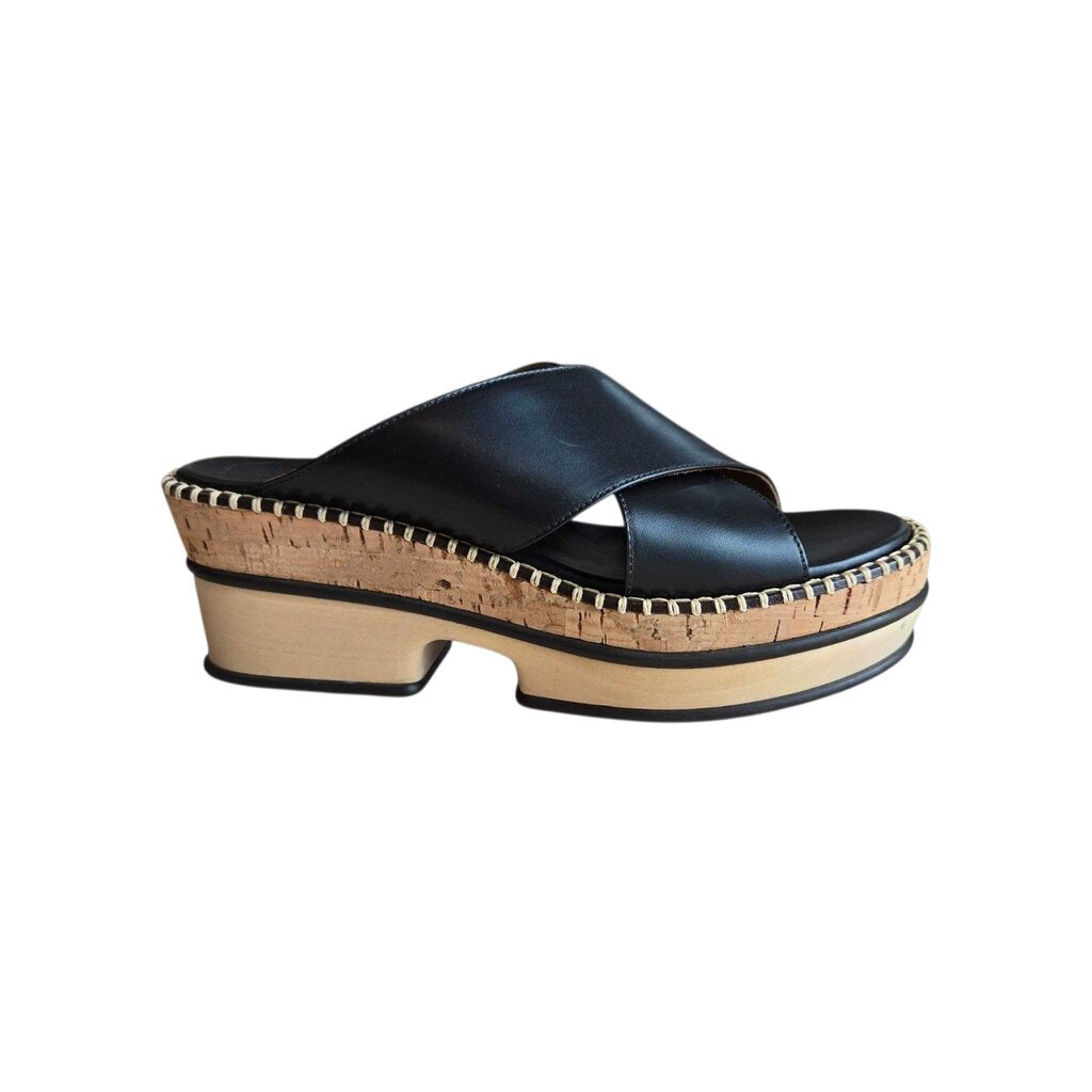 CHLOE laia leather mule retail 750.00 SZ 38 = 7/7.5