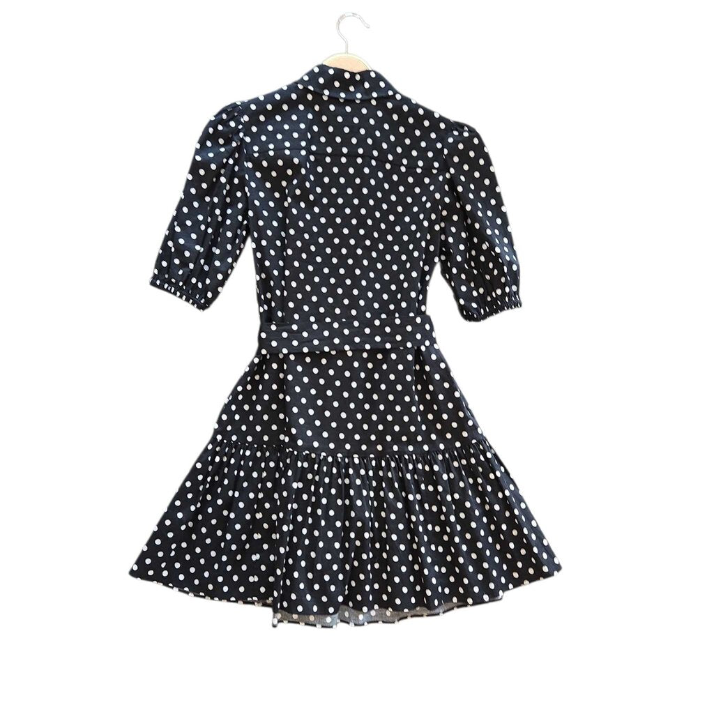 KATE SPADE harmony dot lake dress SZ SMALL W