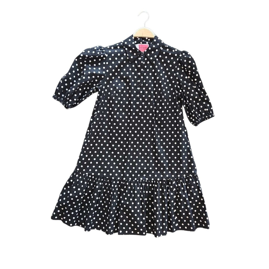 KATE SPADE harmony dot lake dress SZ SMALL W