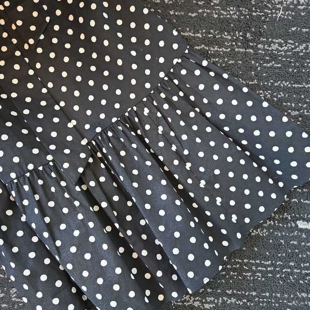 KATE SPADE harmony dot lake dress SZ SMALL W