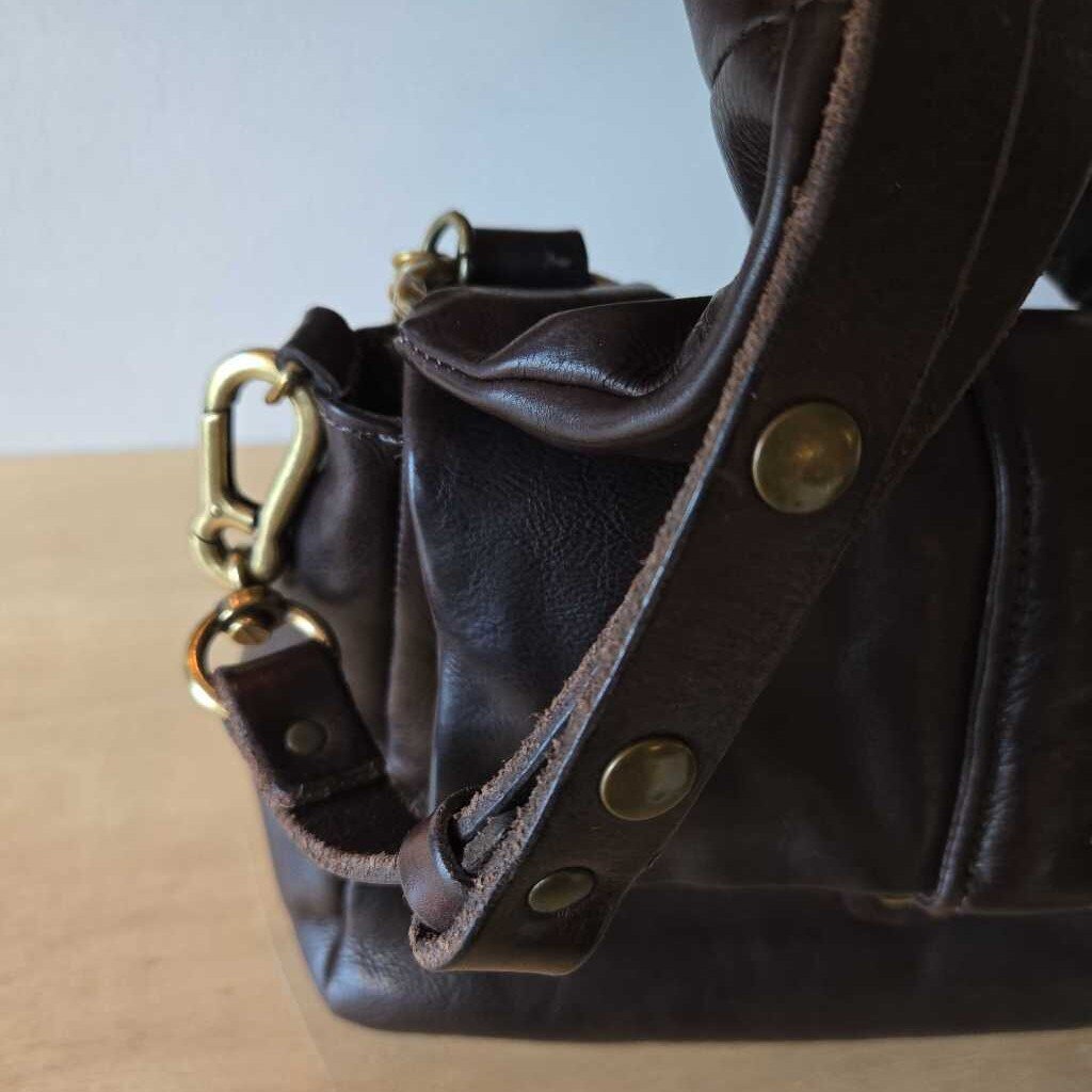A.S. 98 leather shoulder bag