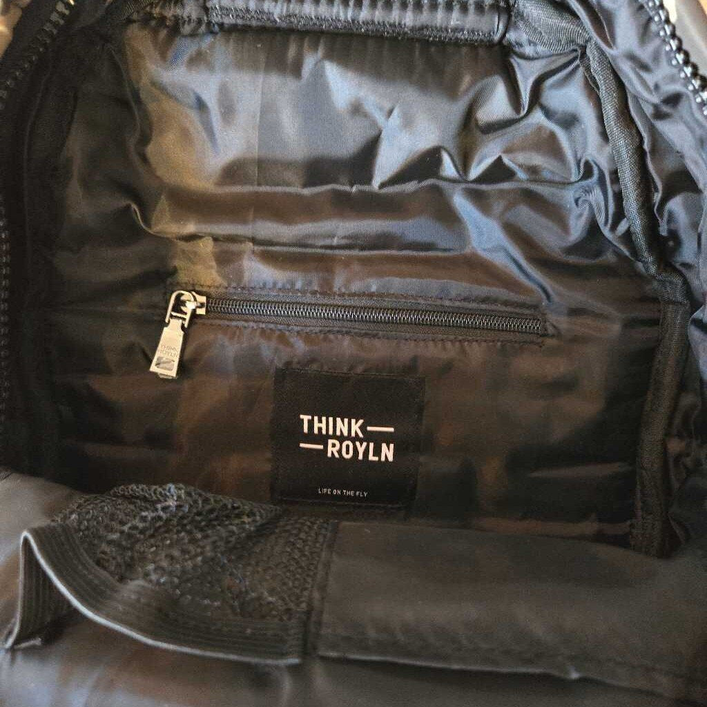 THINK ROLYN CLEO CAMO BACKPACK new