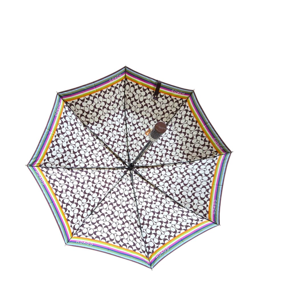 COACH LEGACY STRIPE compact UMBRELLA