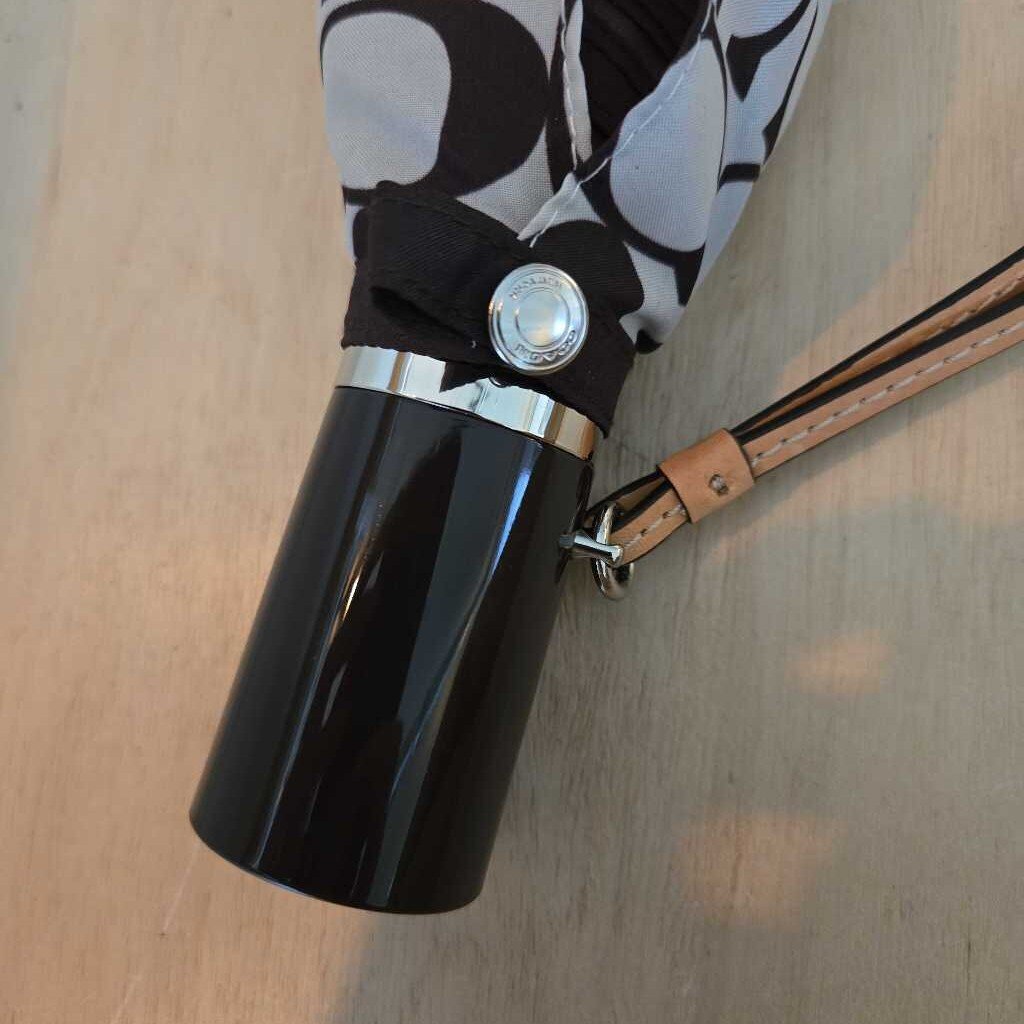 COACH LEGACY STRIPE compact UMBRELLA