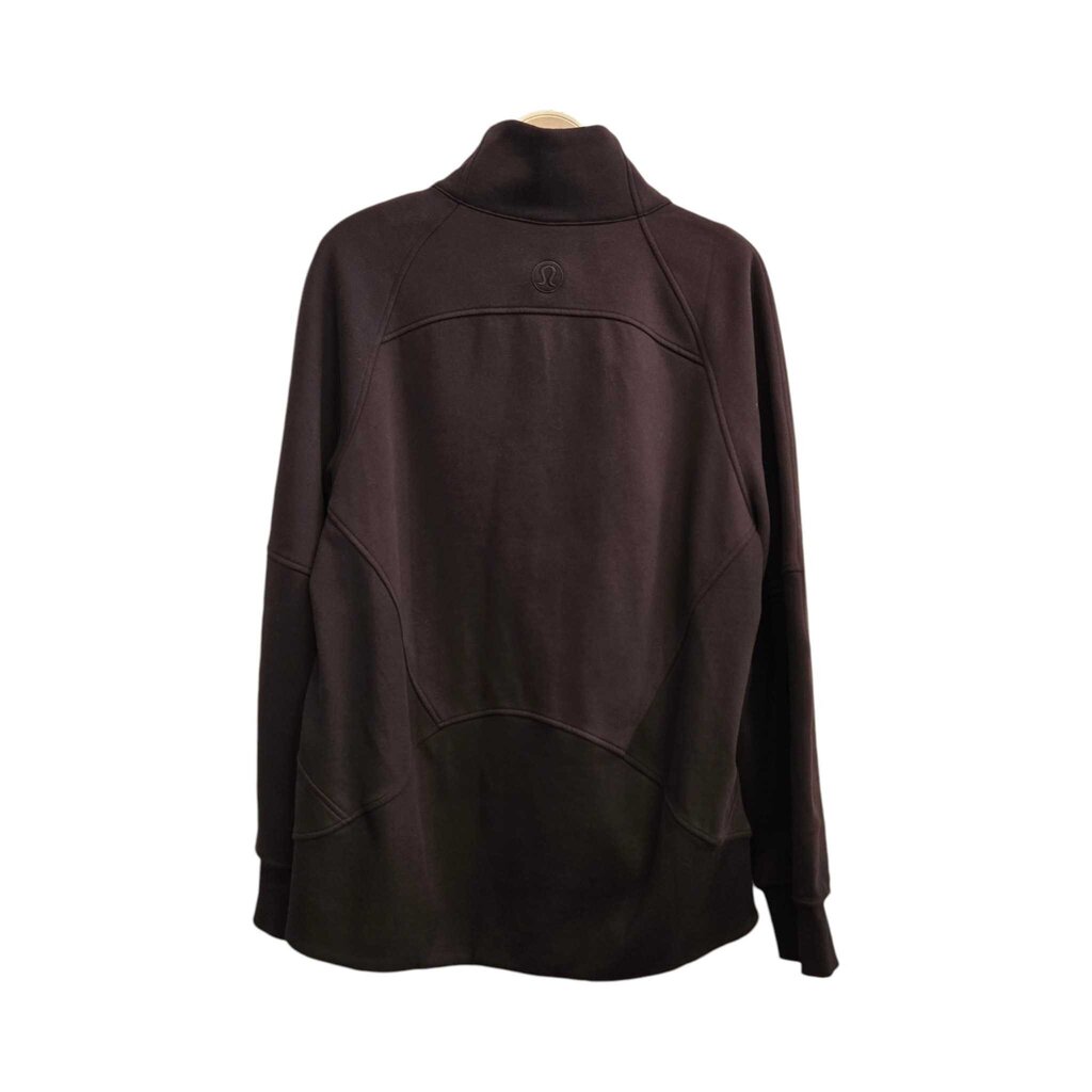 LULULEMON BROWN ZIP MED/LG B2