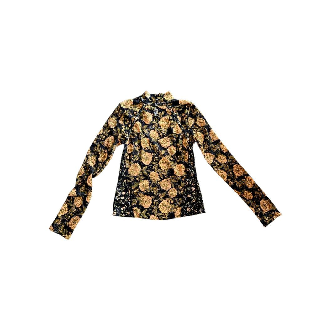 FREE PEOPLE LYRIC FLORAL new SZ XL B2
