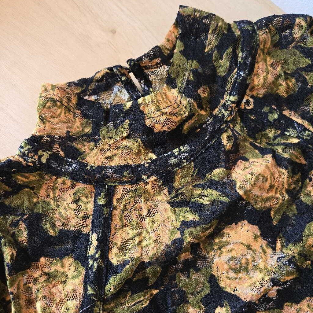 FREE PEOPLE LYRIC FLORAL new SZ XL B2