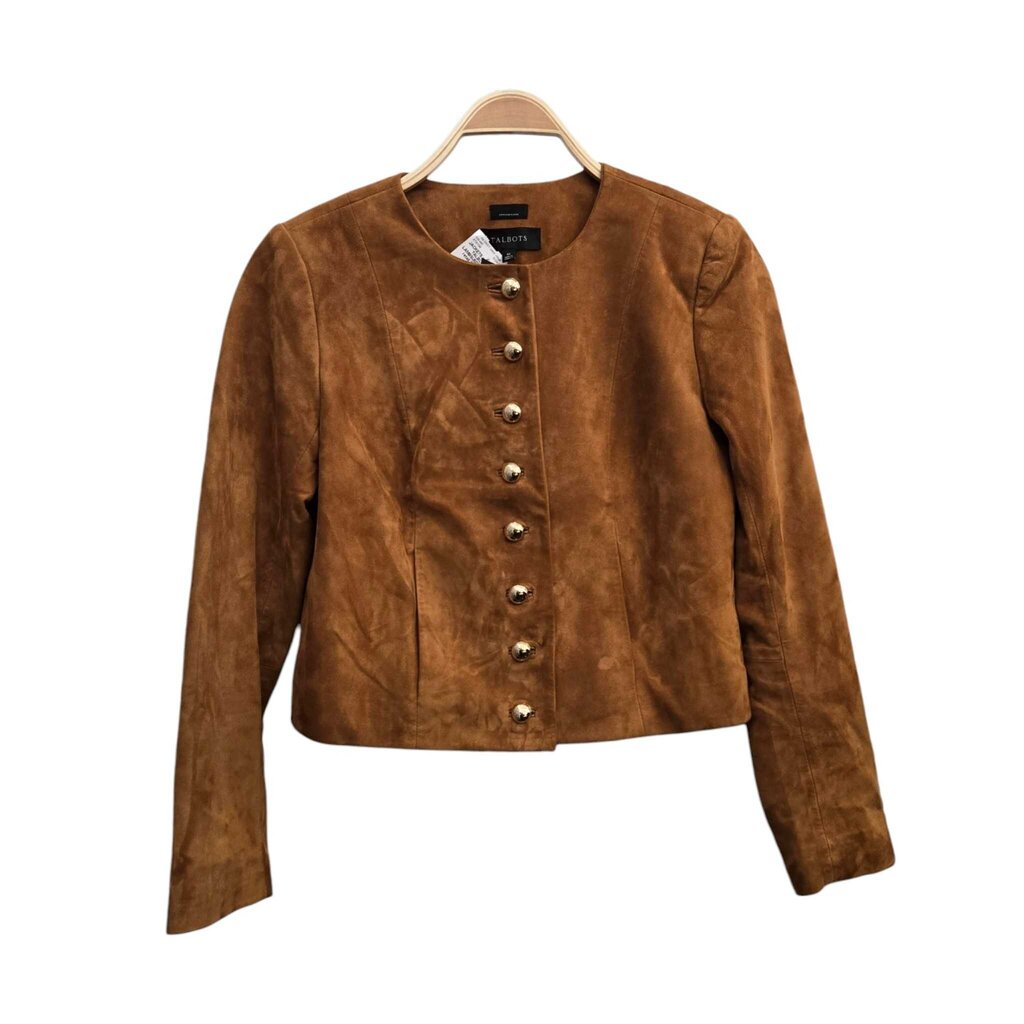TALBOTS LAMBSUEDE SZ XS retail 340.00 W