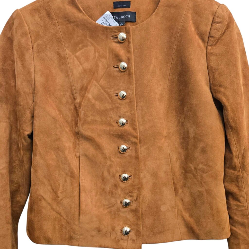 TALBOTS LAMBSUEDE SZ XS retail 340.00 W
