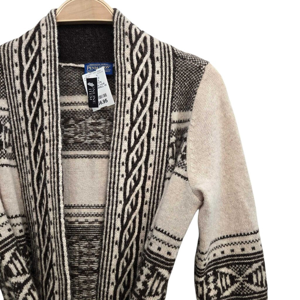 PENDLETON CARDIGAN retail 160.00 SZ SMALL W