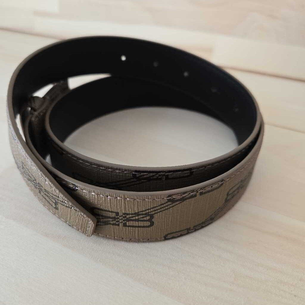 BALENCIAGA BB SIGNATURE BELT MEDIUM retail 495.00