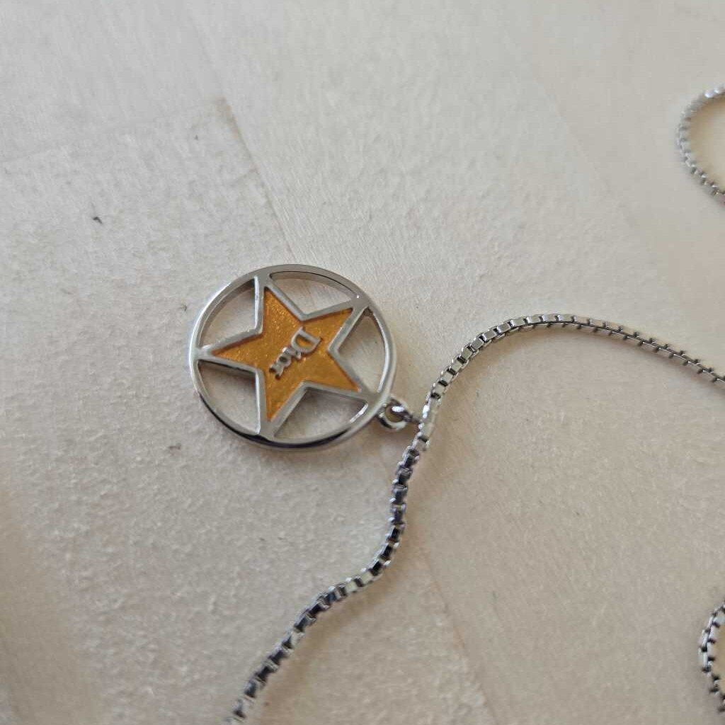 CHRISTIAN DIOR CHARM NECKLACE