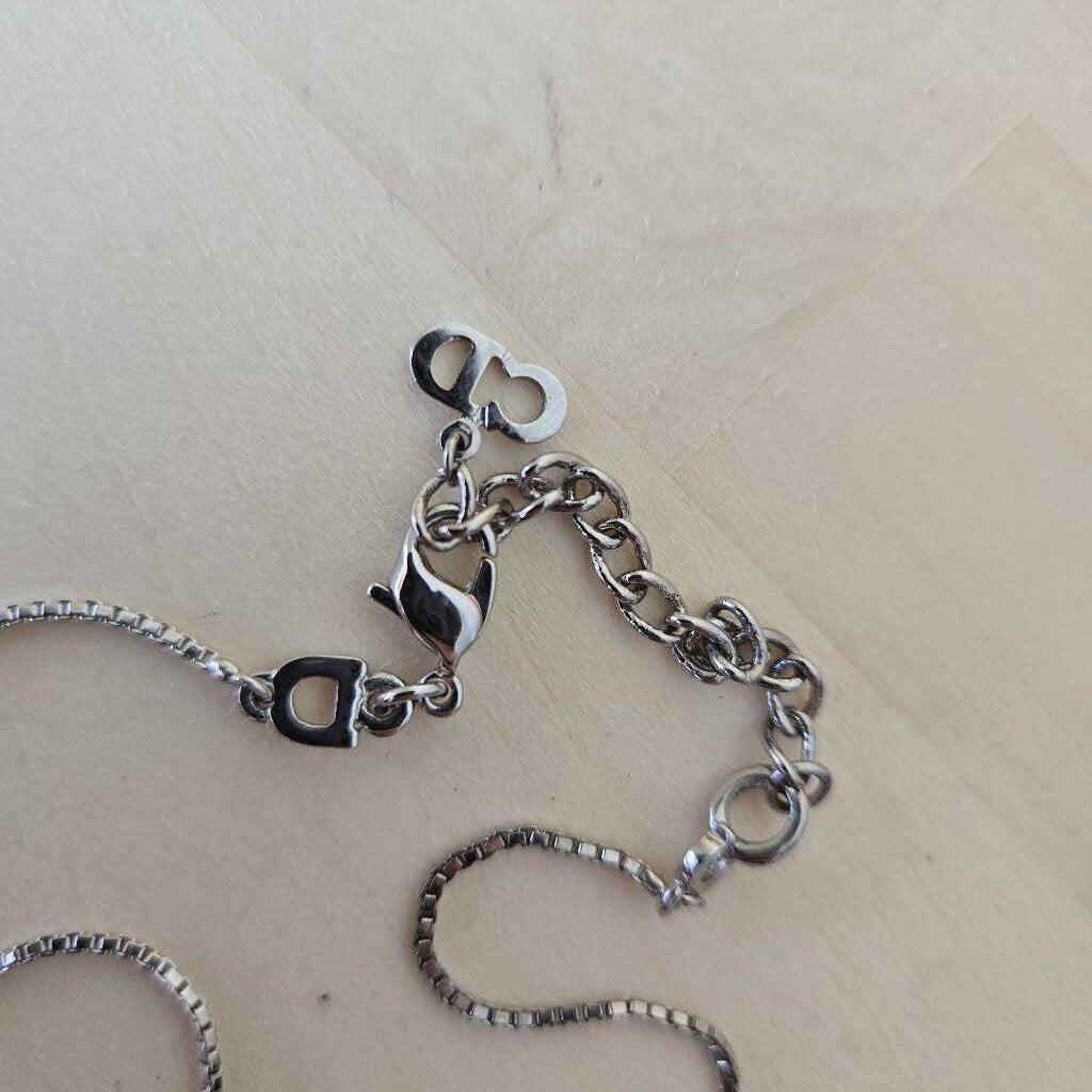 CHRISTIAN DIOR CHARM NECKLACE