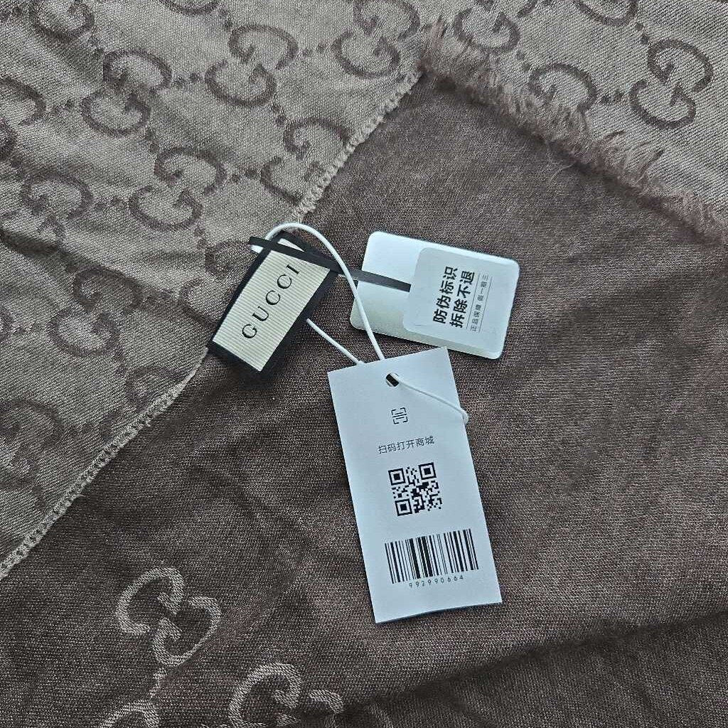 GUCCI GG SCARF browns