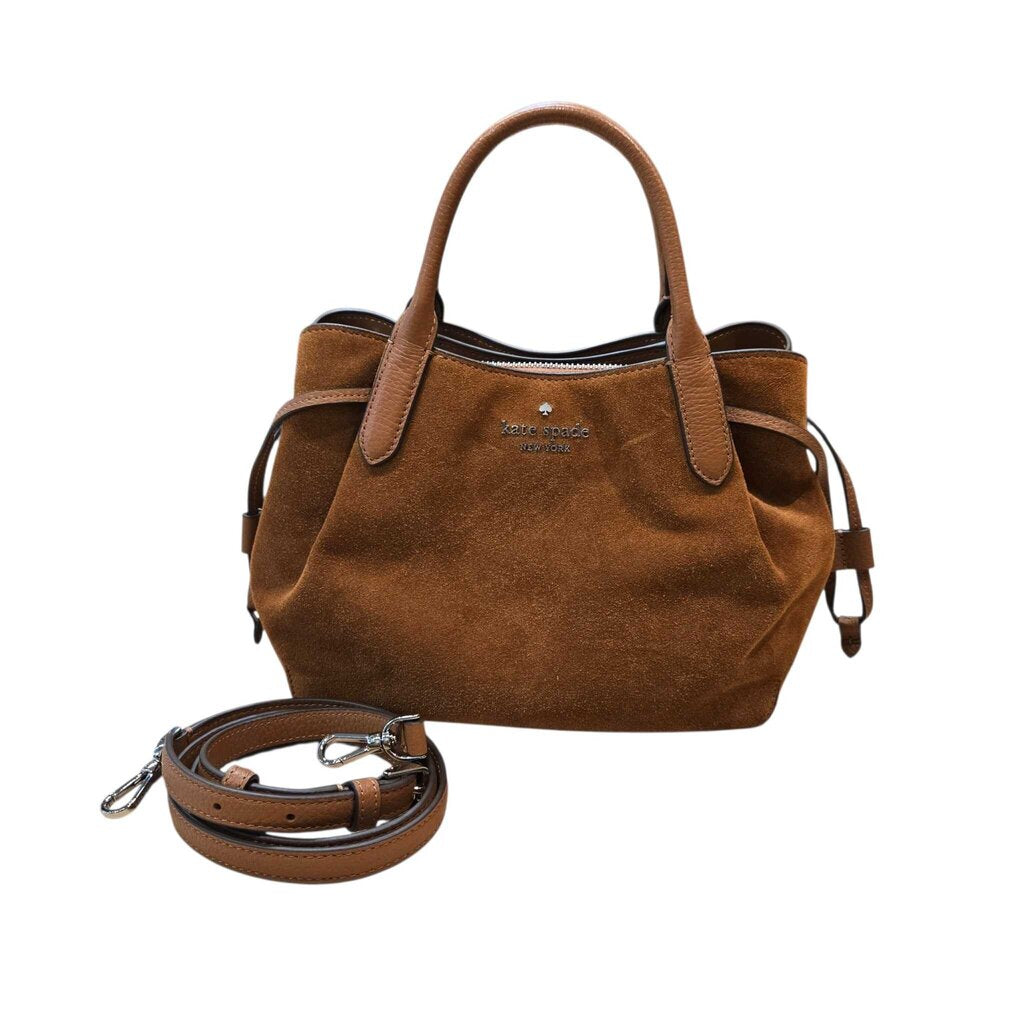 KATE SPADE mini dumpling suede retail 379.00