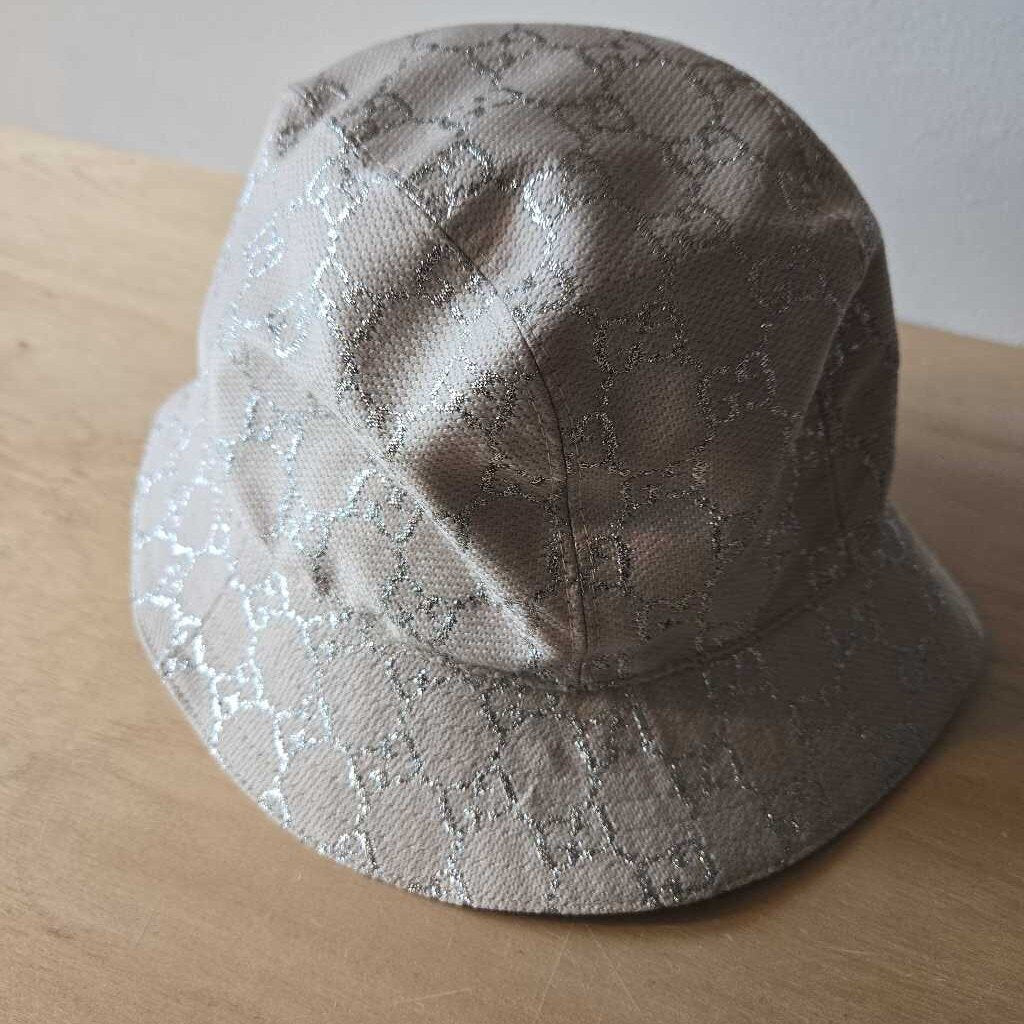 GUCCI GG LAME BUCKET HAT