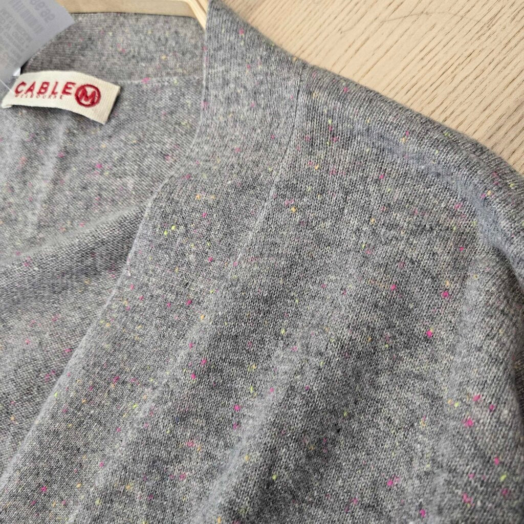 CABLE MELBOURNE retail 360.00 cashmere MED W
